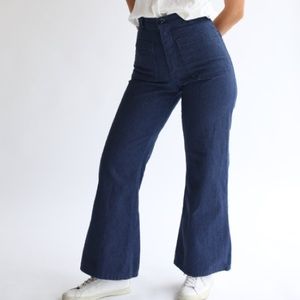 Vintage Jane Birkin Sailor Jeans 32" waist